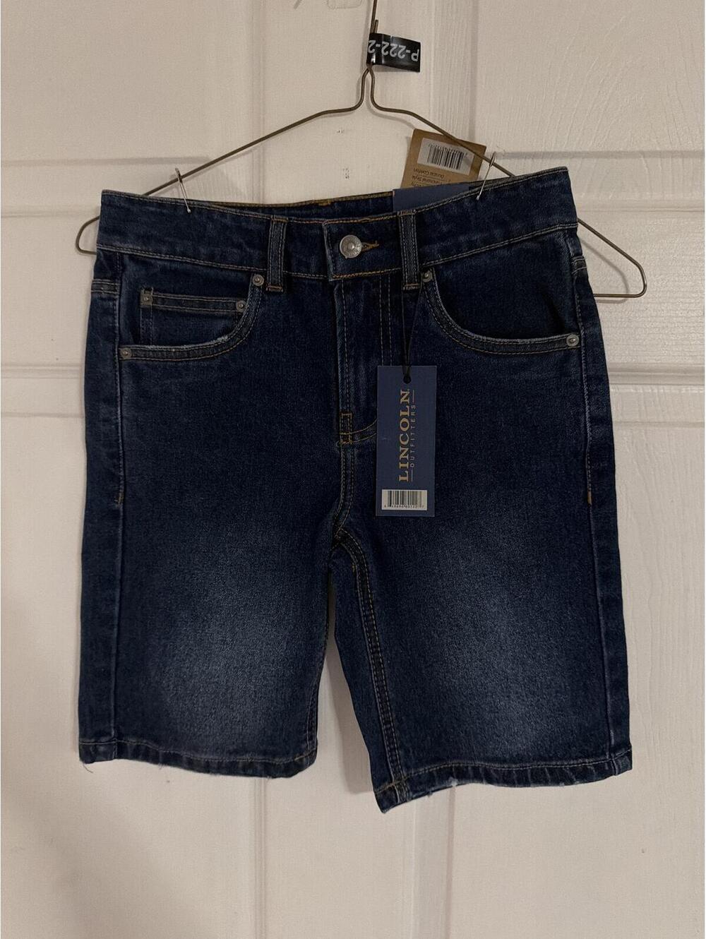 Lincoln Boys Dark Blue Denim Shorts